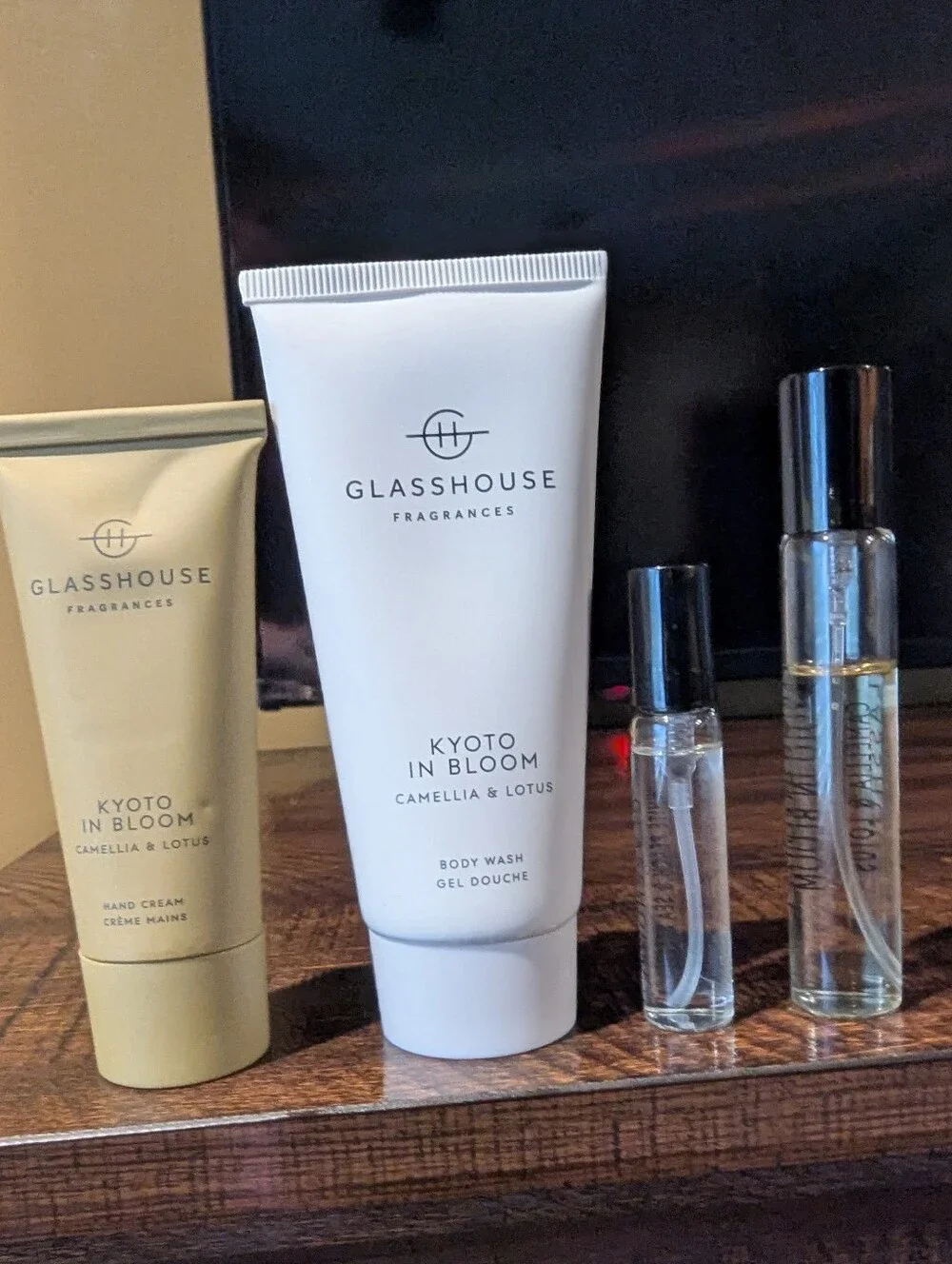 Glasshouse fragrance lot 4pc